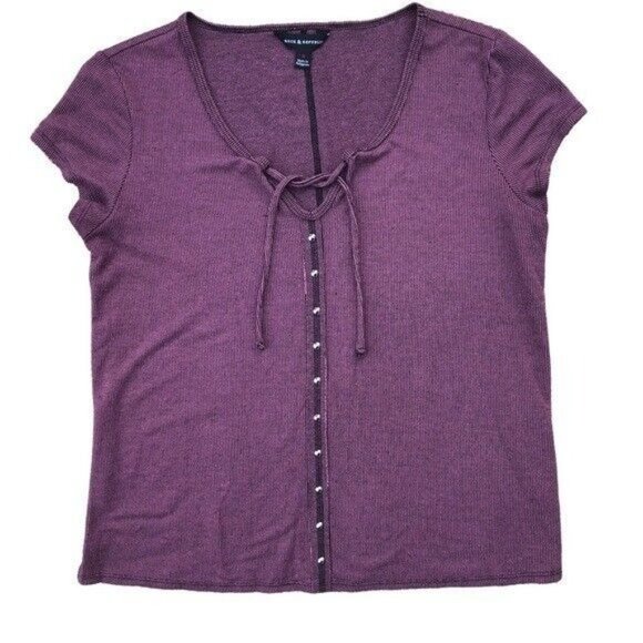 Rock & Republic Tops - Rock & Republic Tee Purple Size Medium
